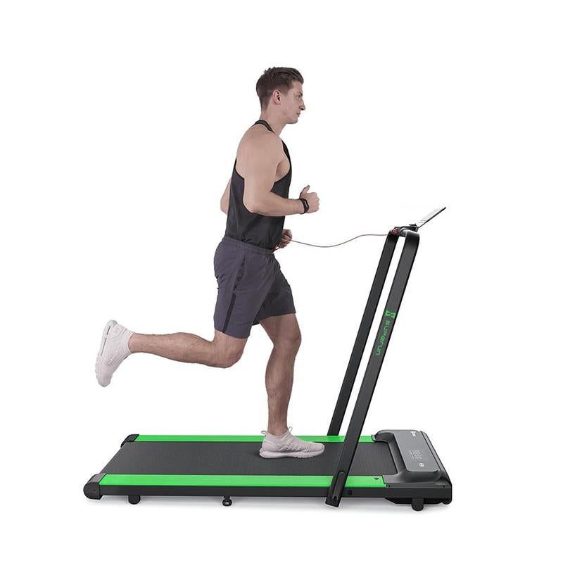 【Superun】Ct05 Treadmills 3 in 1 under Desk Foldable Walking Pad 320Lbs 3.0HP Quiet Running Machine Portable for Small Spaces Installation-Free